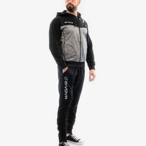 Givova Tracksuit - black/gray, TR018P-1044