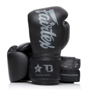 Fairtex Boxing Gloves Booster Series - black/gray