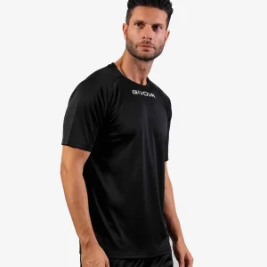 Givova Capo Interlock T-Shirt - black, MAC03-0010