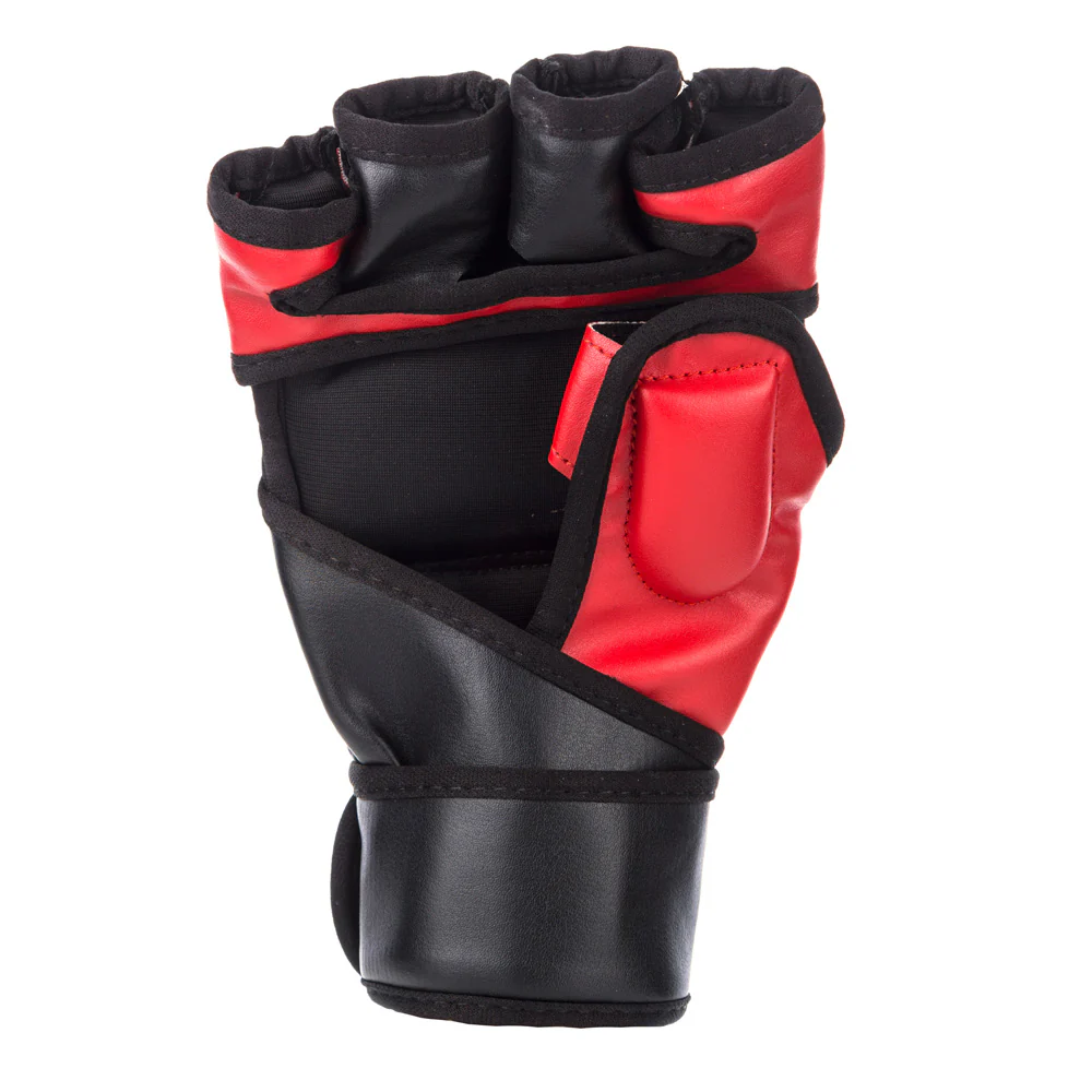 Fighter MMA Gloves - black/red, FMG01 – Image 4