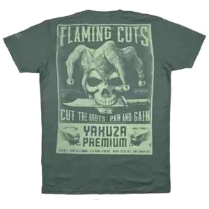 Men’s T-shirt Yakuza Premium - Olive, YPS-3916