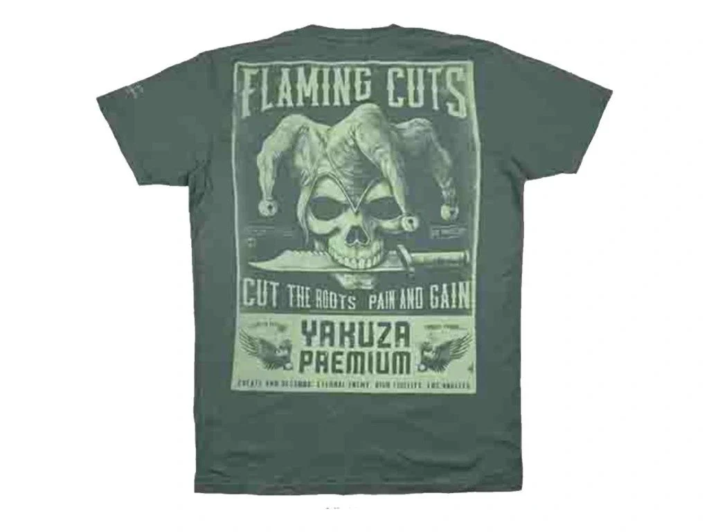 Men’s T-shirt Yakuza Premium - Olive, YPS-3916 – Image 2