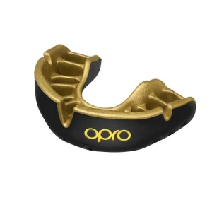 Mouthguard - OPRO - GOLD level - black/gold, 002226001