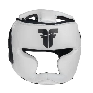 Fighter Headguard Sparring - white/black, JE1421PUWHT