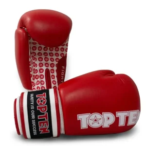 Boxing Gloves TOP TEN Fight - red/white, 20661-94