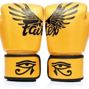 Gants de Muay Thai Fairtex BGV1 Falcon Doré