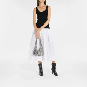 Alexander Mc Queen – Bottine Slouch – Noir