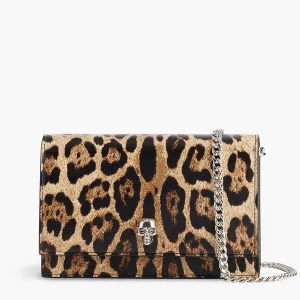 Alexander Mc Queen – Sac Mini Skull – Leopard