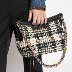 Alexander McQueen – Sac Small Peak Tweed