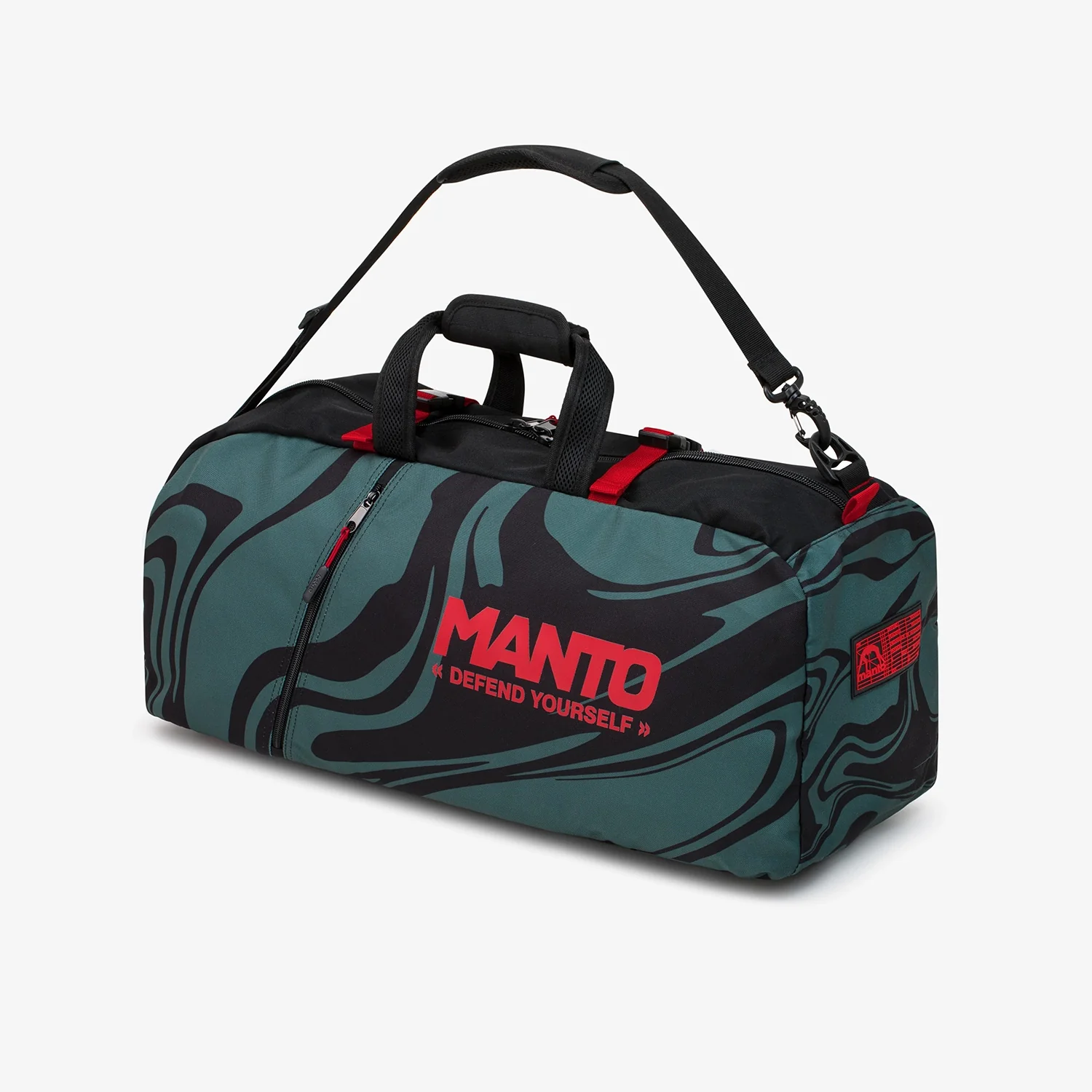 Grand sac à dos Manto Grid Vert – Image 2