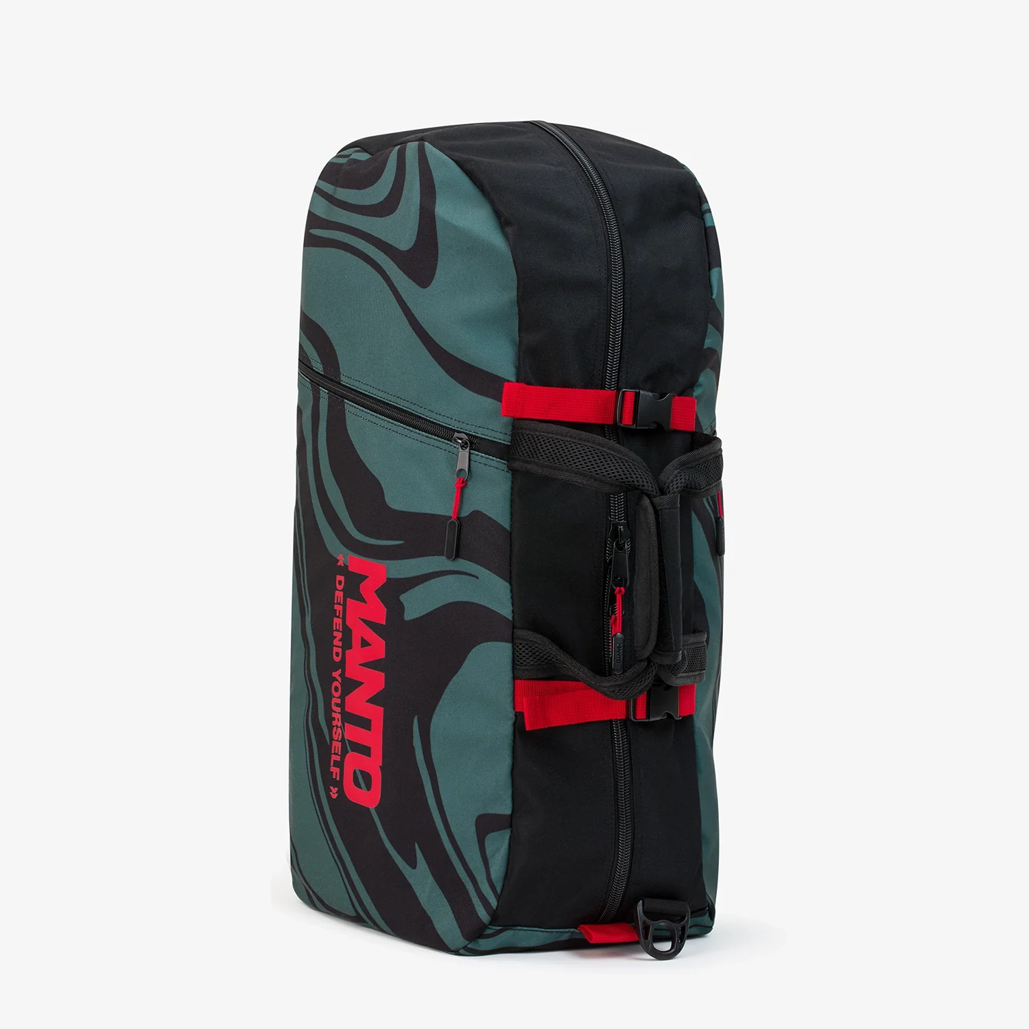 Grand sac à dos Manto Grid Vert – Image 5