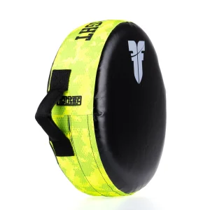 Fighter Round Shield - Life Is A Fight - neon Camo, FKSH-38