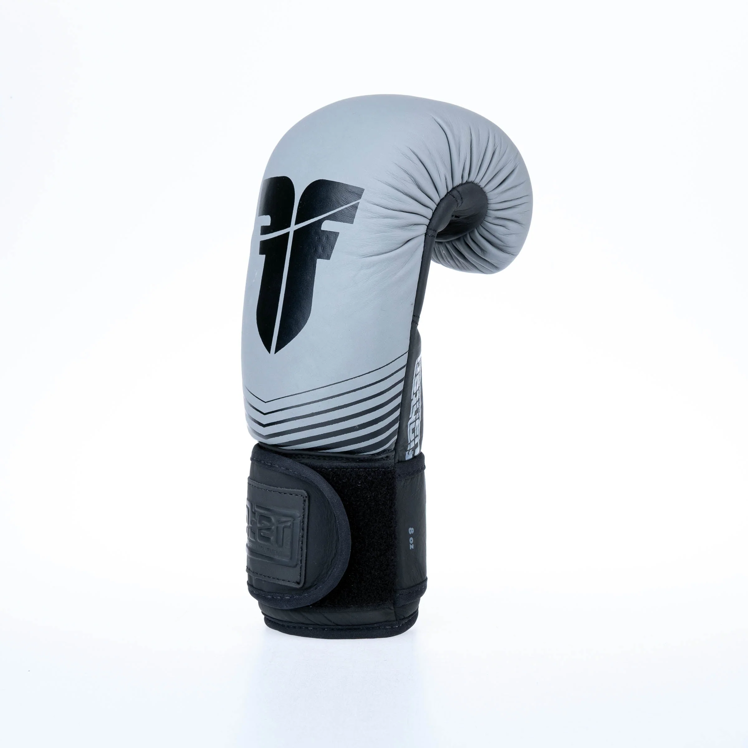 Fighter Boxing Gloves SPLIT Stripes - gray/black – Image 7