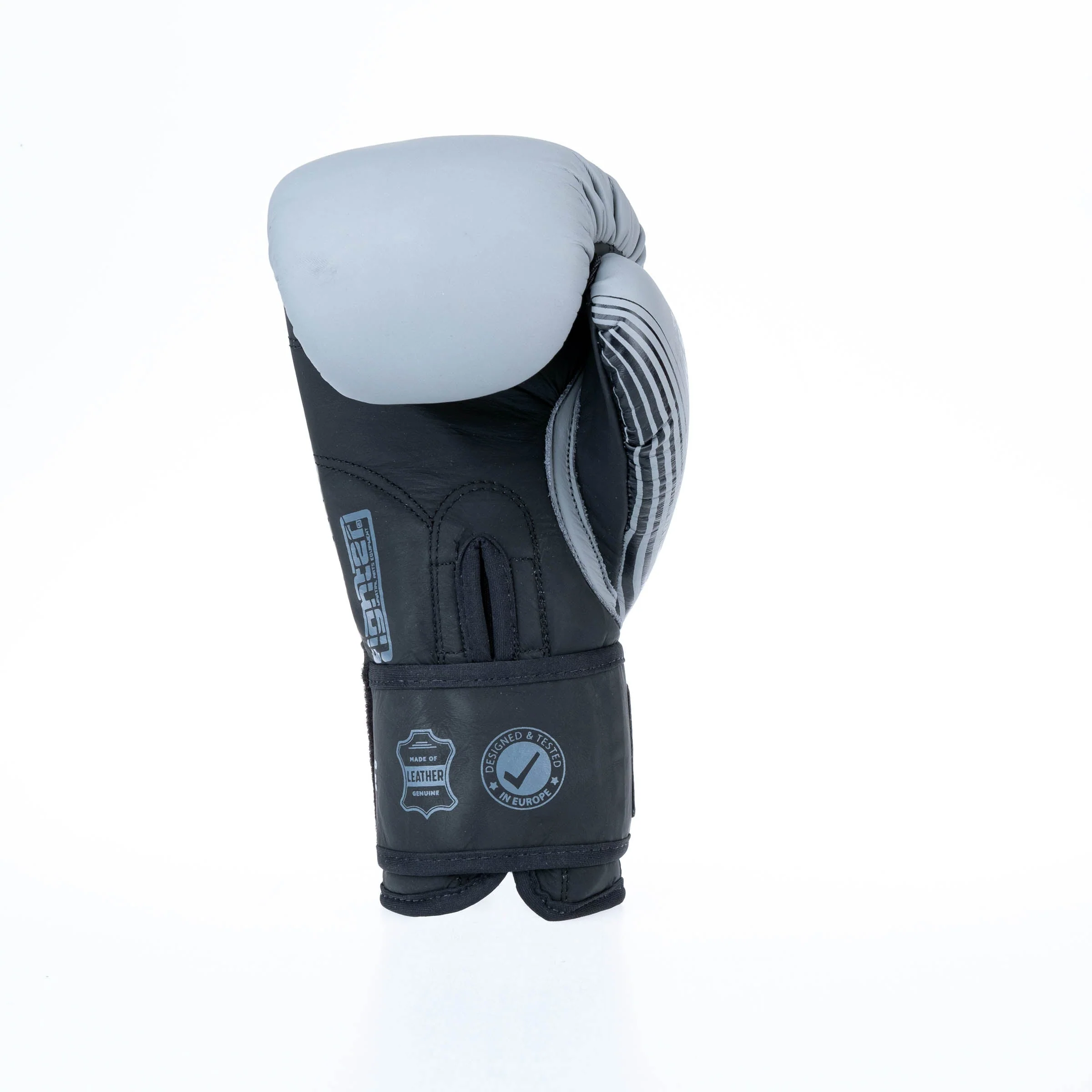 Fighter Boxing Gloves SPLIT Stripes - gray/black – Image 9