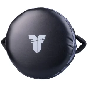 Fighter Round Shield - bush-camo-grey, FKSH-RD-BCM-GY