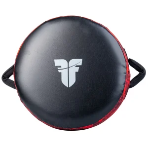 Fighter Round Shield - bush-camo-red, FKSH-RD-BCM-RD