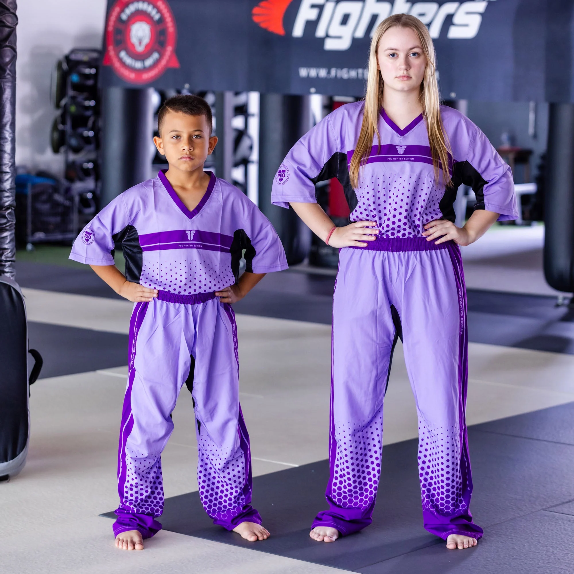 Fighter Uniform - purple, FSCU-HXGR-1515 – Image 3