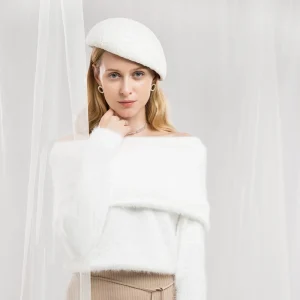 Chapeau en laine des années 60