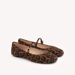 Gianvito Rossi – Ballerine Carla – Leopard