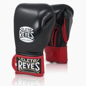 Gants de boxe Cleto Reyes Rembourrage supplémentaire CE8 Noir Rouge