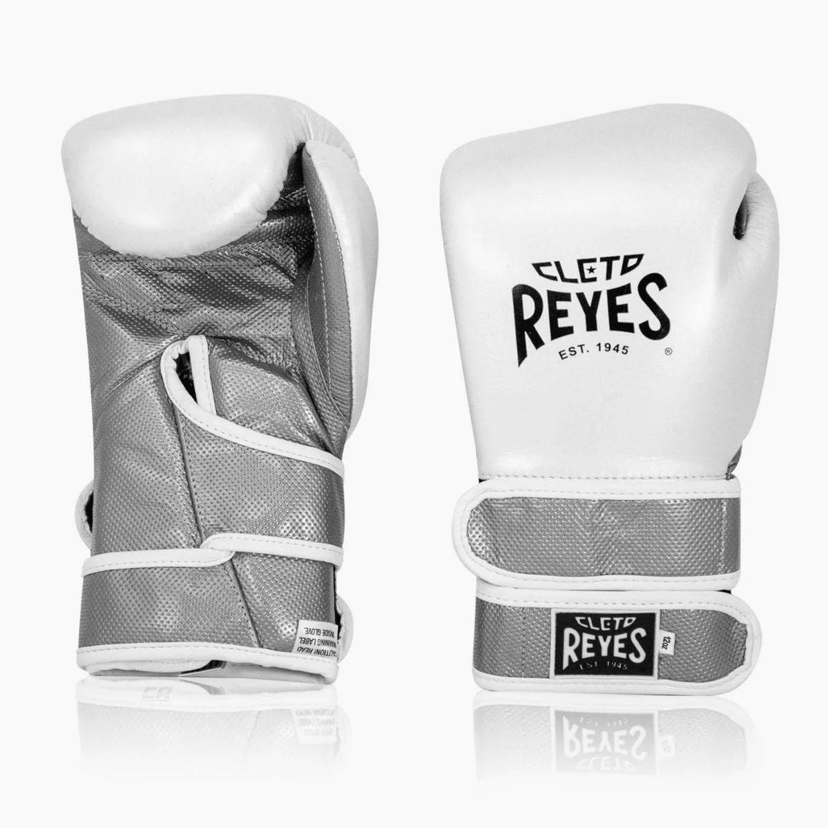Gants de boxe Cleto Reyes Hero Double Loop CE5 Perle – Image 3