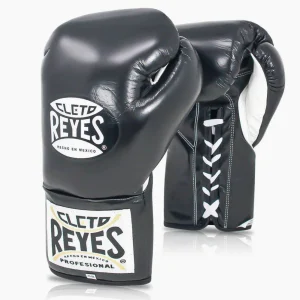 Gants de boxe Cleto Reyes Professional CB2 Noir avec lacets