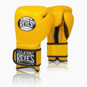 Gants de boxe Cleto Reyes Sparring CE6 Jaune