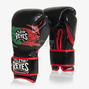 Gants de boxe Cleto Reyes Sparring CE6 Noir rouge Mexican