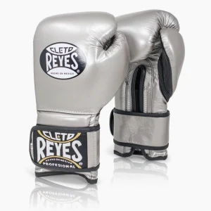 Gants de boxe Cleto Reyes Sparring CE6 Platine