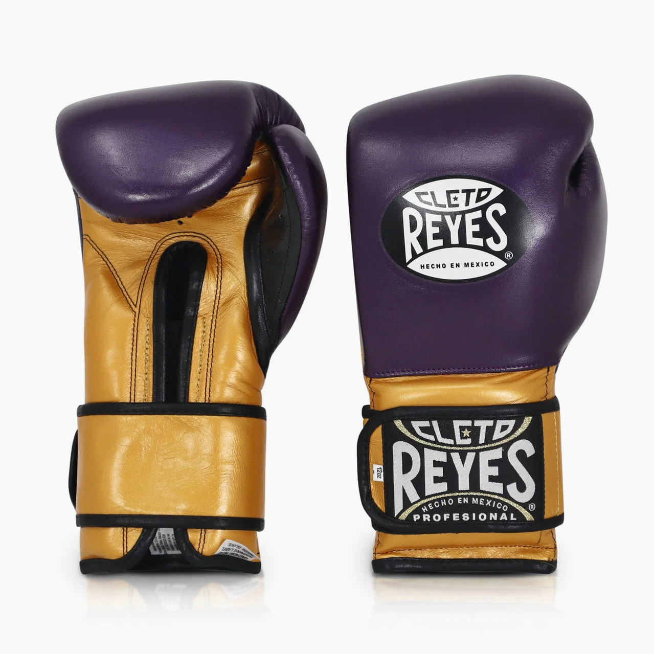 Gants de boxe Cleto Reyes Sparring CE6 Violet-Or – Image 3
