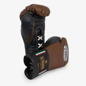 Gants de boxe Di Nardo avec Lacets 12 Oz Marron-noir