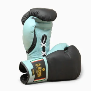 Gants de boxe Di Nardo avec lacets 14 Oz Noir-eau