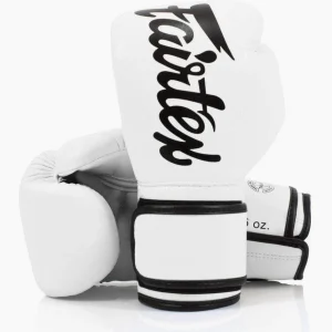Gants de Muay Thai Fairtex BGV14 Blanc