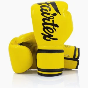 Gants de Muay Thai Fairtex BGV14 Jaune