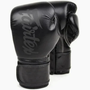 Gants de Muay Thai Fairtex BGV14 Noir-noir