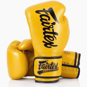 Gants de Muay Thai Fairtex Super Sparring BGV18 Or