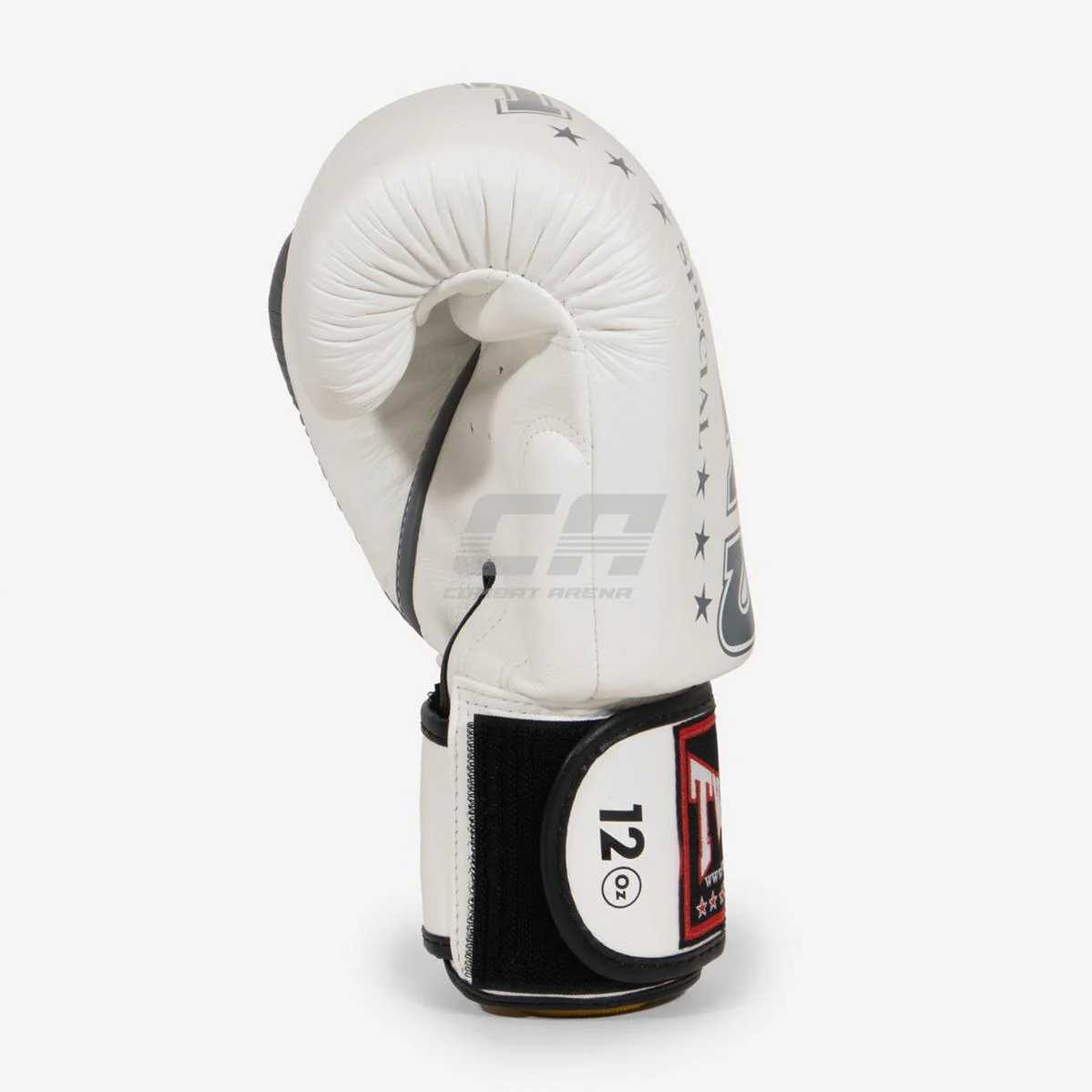 Gants de Muay Thai Twins Special BGVL 8 Blanc-gris – Image 3