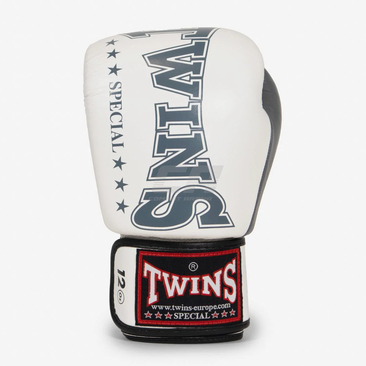 Gants de Muay Thai Twins Special BGVL 8 Blanc-gris – Image 4