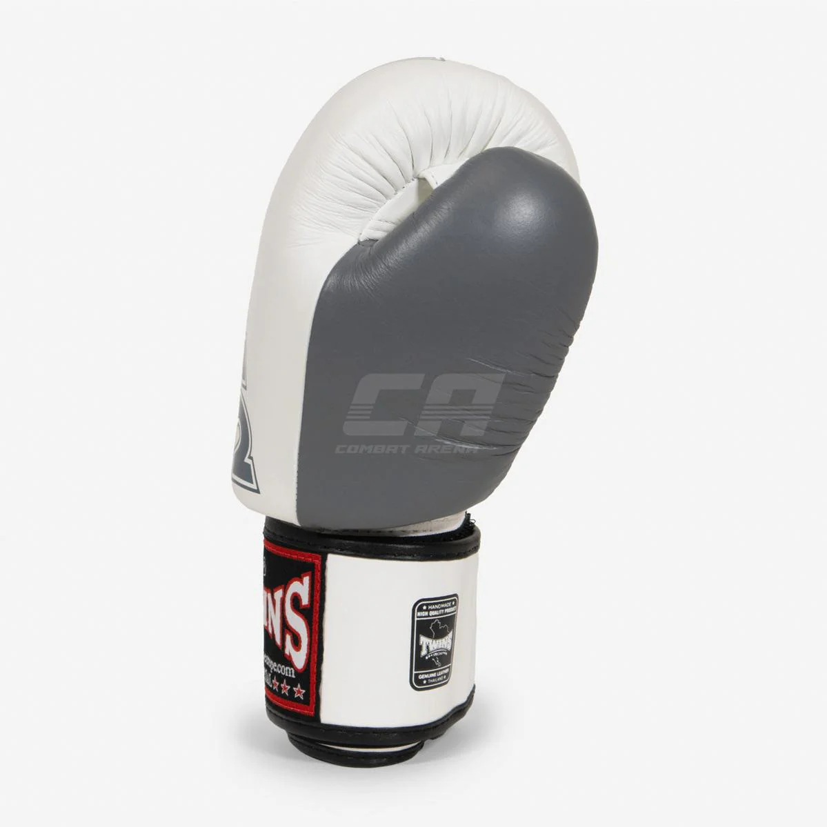 Gants de Muay Thai Twins Special BGVL 8 Blanc-gris – Image 6