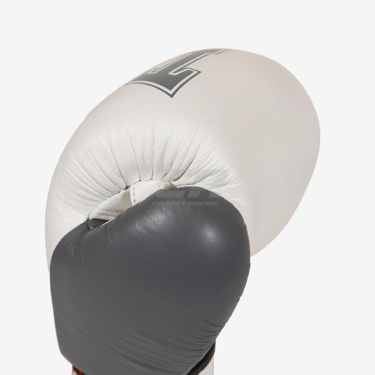 Gants de Muay Thai Twins Special BGVL 8 Blanc-gris – Image 8