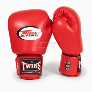 Gants de Muay Thai Twins Special BGVL3 Rouge