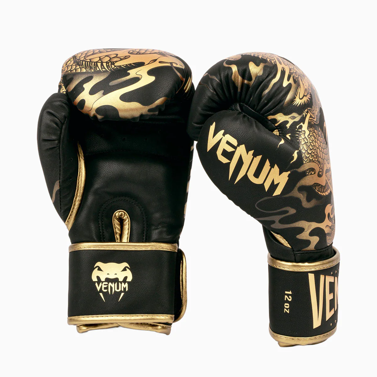 Gants de boxe Venum Vol du Dragon Noir-bronze – Image 4