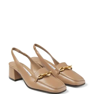Jimmy Choo – Escarpin Diamond Tilda – Camel