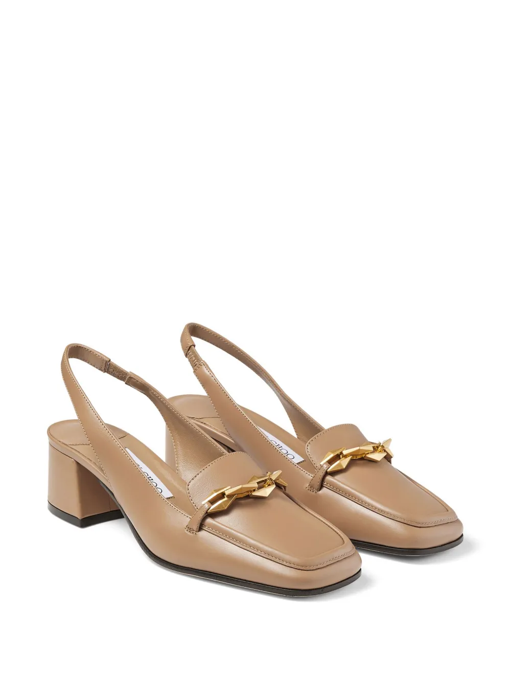 Jimmy Choo – Escarpin Diamond Tilda – Camel – Image 2
