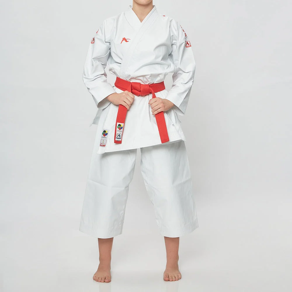 Karategi Arawaza Kata Deluxe Evo WKF Premiere League KIT (2 vestes + 1 pantalon) – Image 6