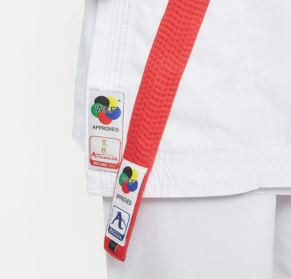 Karategi Arawaza Kumite Deluxe Evo WKF Premiere League KIT (2 vestes + 1 pantalon) – Image 8