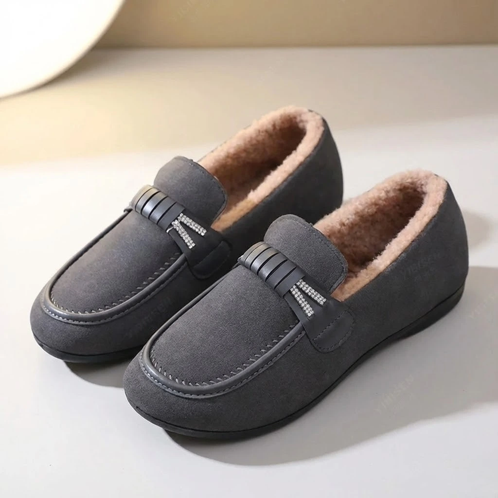 Mocassin Femme Hiver Chaud