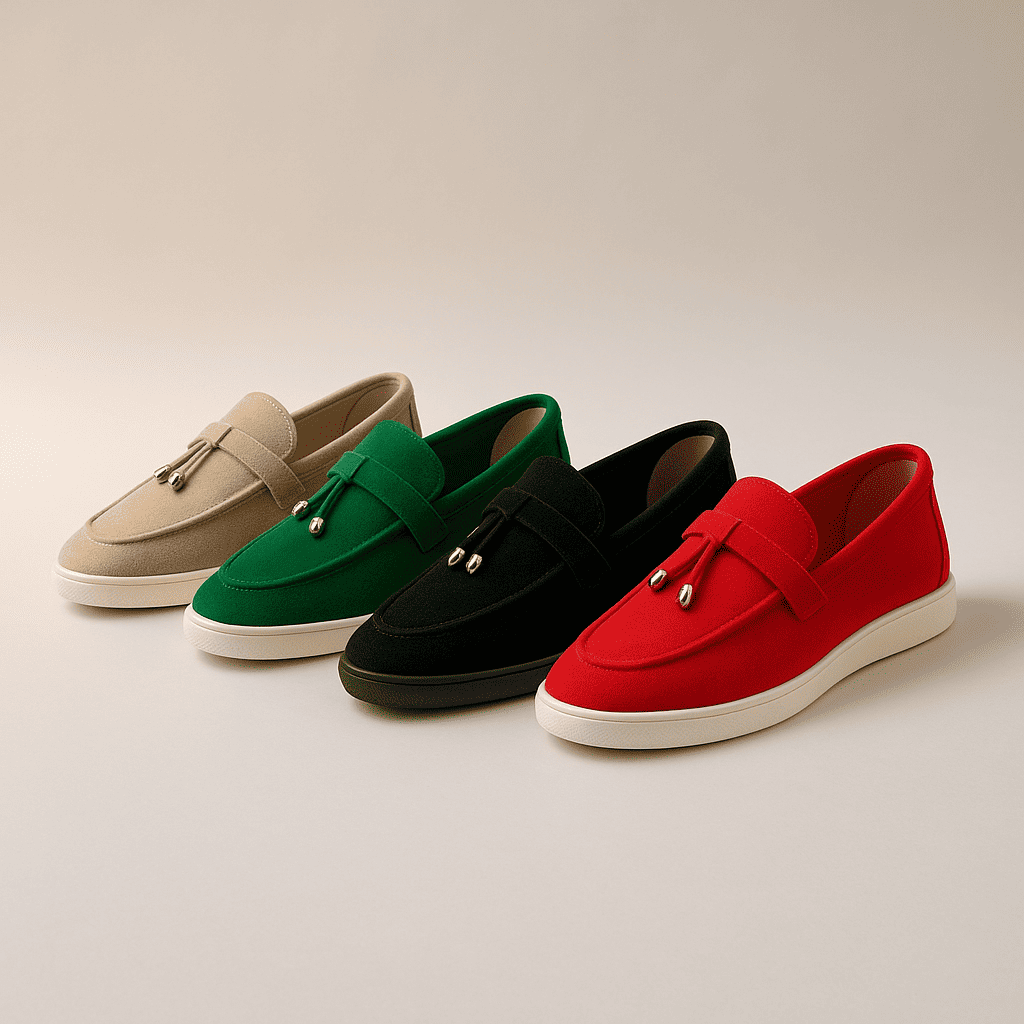 Mocassins Femme en Suédine Colorés – Image 2