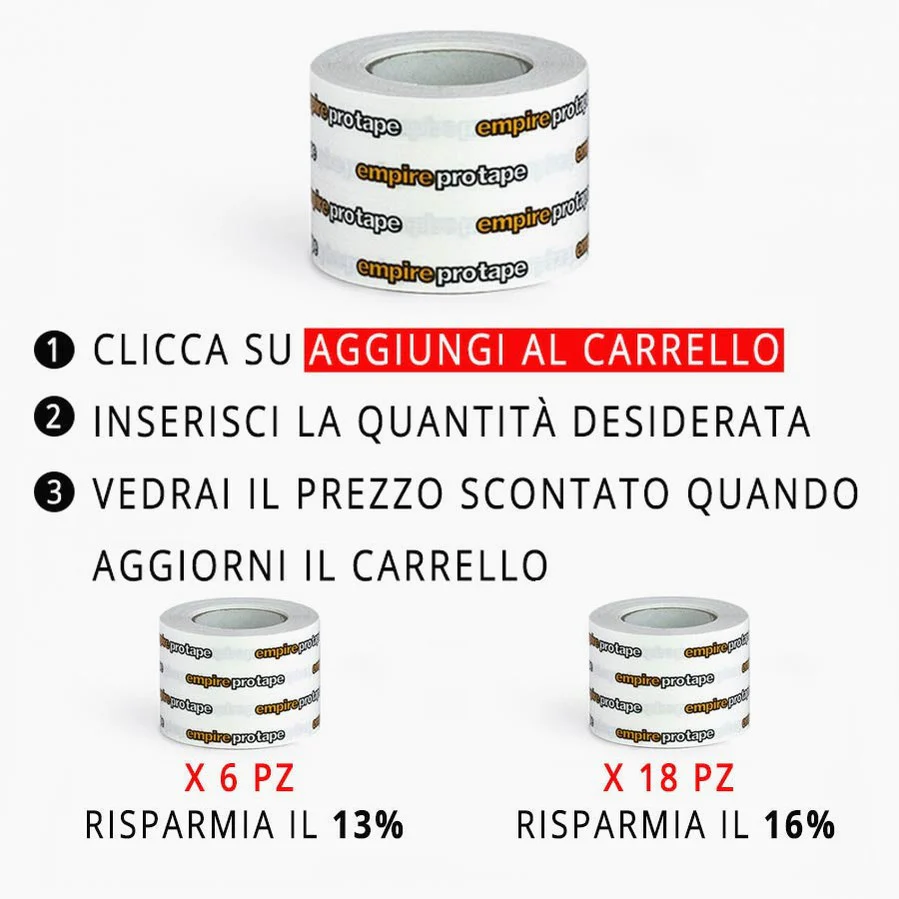 Bande pour gants Empire Pro Tape Premium 5 cm x 15 m – Image 5