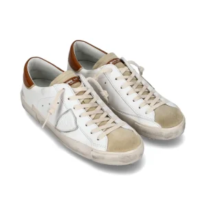 Philippe Model – PRSX Low – Beige / Blanc